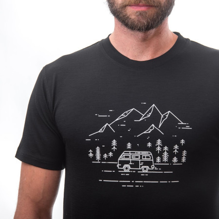 Herren-Funktionsshirt Sensor Merino Active Pt Van Life