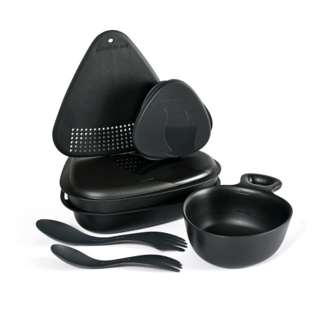 Geschirrset Light My Fire Outdoor MealKit 2.0 schwarz slatyblack