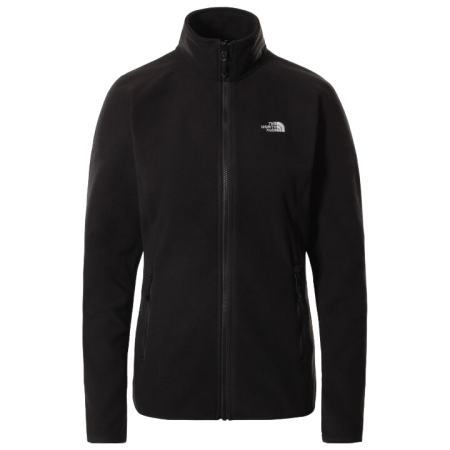 Damen-Sweatshirt The North Face W 100 Glacier Fz schwarz TNF BLACK