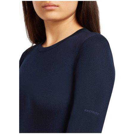 Damen-Funktionsshirt Icebreaker Women Merino Blend Core Midweight LS Crewe
