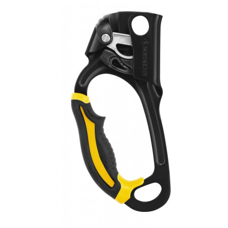 Seilklemme Petzl Ascension schwarz/gelb