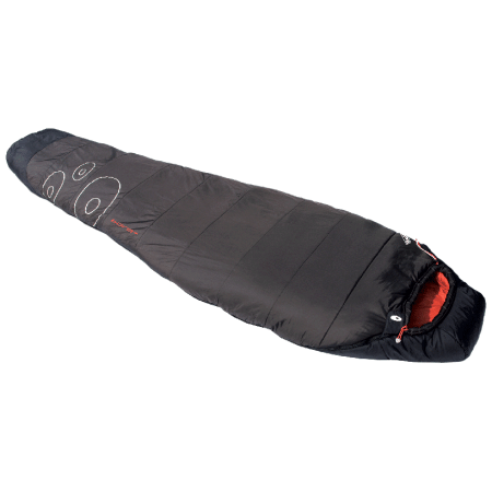 Schlafsack Boll Bora plus RF schwarz Basalt