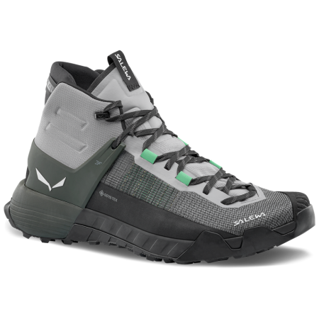 Wanderschuhe Salewa Wildfire Nxt Mid Gtx M grau/grün Alloy/Dark Olive
