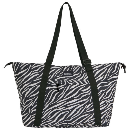 Strandtasche Regatta Boulder Tote schwarz/weiß Black White Zebra