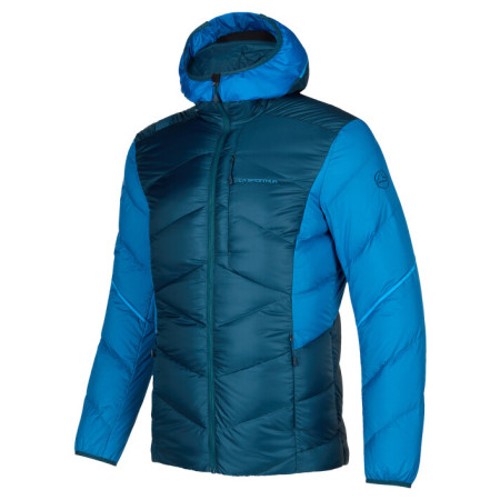 Herrenjacke La Sportiva Bivouac Down Jkt M blau Storm Blue/Electric Blue