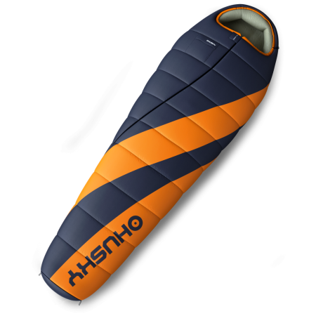 Schlafsack Husky Extreme Enjoy -26°C blau/orange
