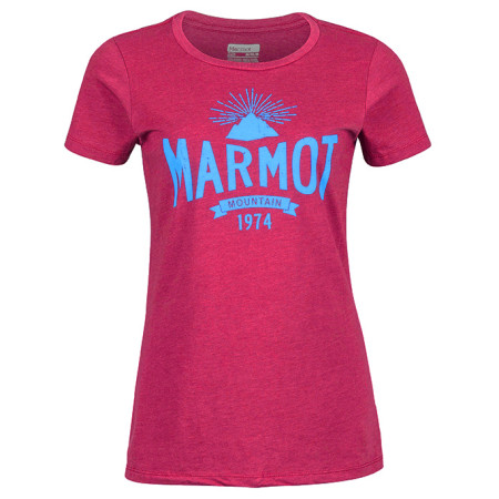 Damen-T-Shirt Marmot Carly Tee SS lila RedDahlia