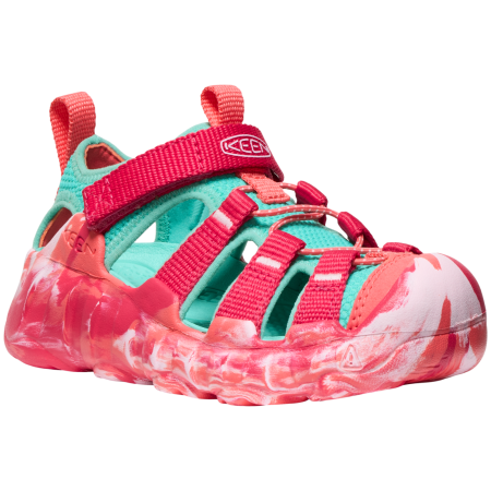 Kindersandalen Keen Hyperport H2 Ch rosa/grün raspberry/pool blue