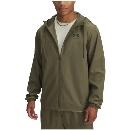 Herrenjacke Under Armour Rival Wvn Windbreaker dunkelgrün MarineODGreen/MarineODGreen/Black