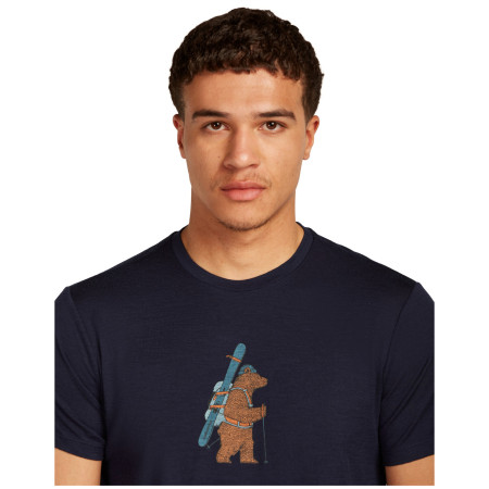 Herren T-Shirt Icebreaker Men Merino 150 Tech Lite Bear Tour