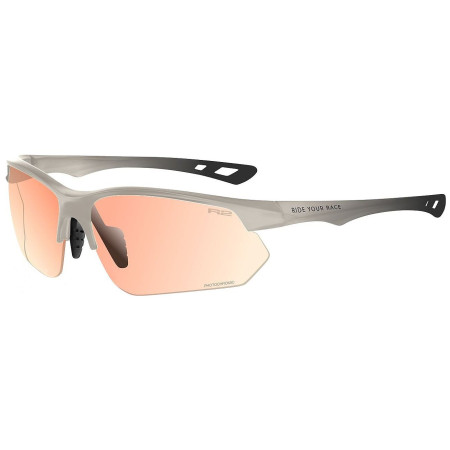 Sportbrille R2 Drop v2 grau matný -pískově teple šedý
