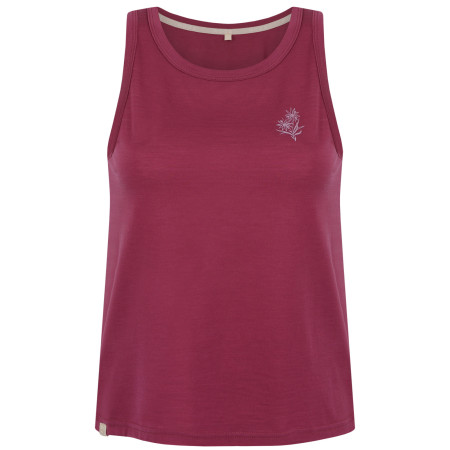 Damen-Top MOOA Merino Lyolite Edelweiss 150 rosa dark pink