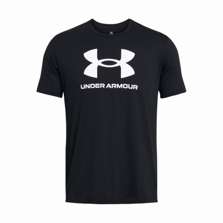 Herren-T-Shirt Under Armour Sportstyle Logo Update SS schwarz/weiß Black/White