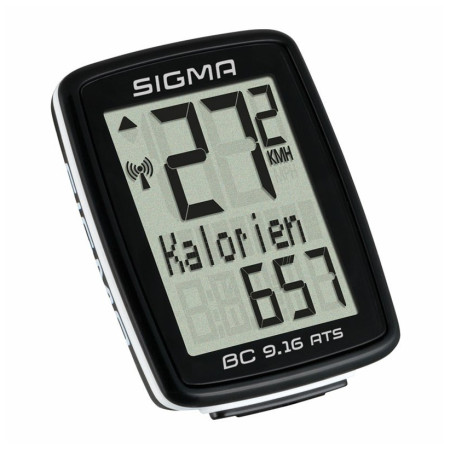 Fahrradcomputer Sigma BC 9.16 ATS drahtlos schwarz