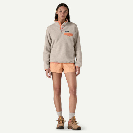 Damen-Sweatshirt Patagonia W's LW Synch Snap-T P/O