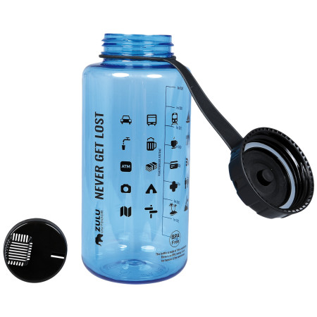 Flasche Zulu Travel Tritan Wide 1L