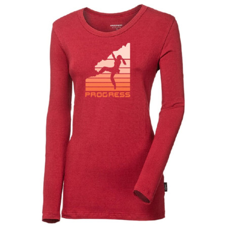 Damen-Funktionsshirt Progress Sonja Boulder rot