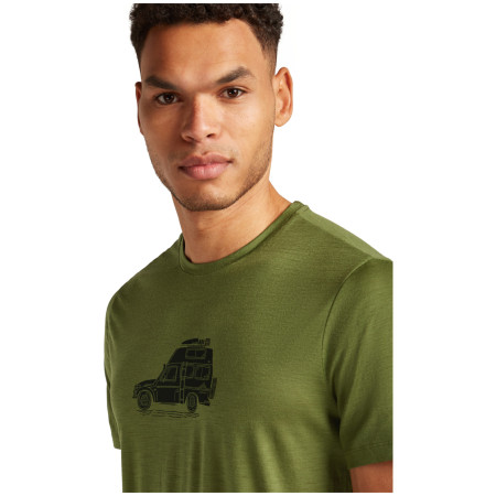 Herren-Funktionsshirt Icebreaker M Mer 150 Tech Lite SS Tee Cosy Camper
