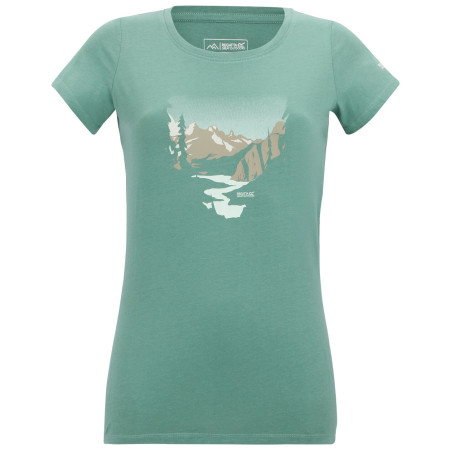 Damen-T-Shirt Regatta Women's Breezed grün Ivy Moss