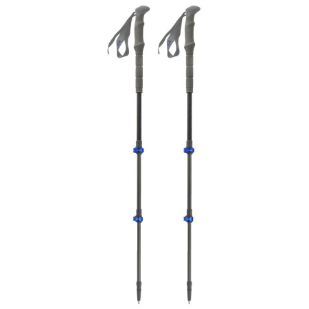 Trekkingstöcke Pinguin Carbon FL Foam grau/blau carbon/blue