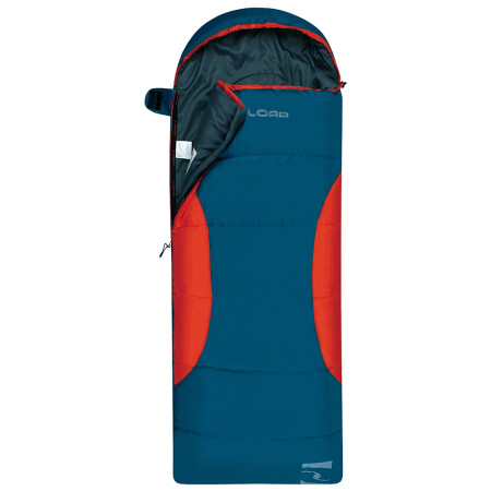 Schlafsack Loap Salmo blau/rot