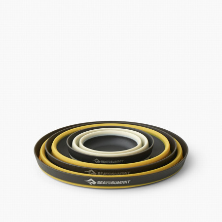 Geschirrset Sea to Summit Frontier UL Collapsible Dinnerware Set 1P 3 Piece