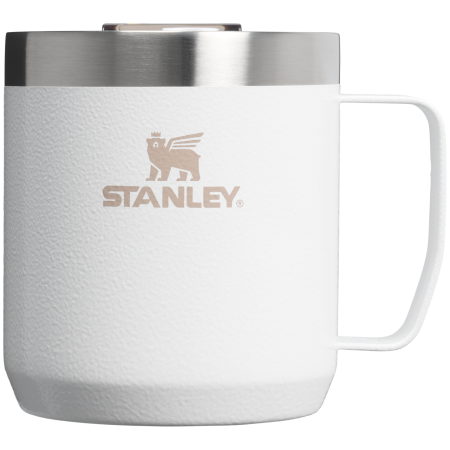 Thermotasse Stanley Stay-Hot Camp Mug 350 ml weiß Hammertone Frost