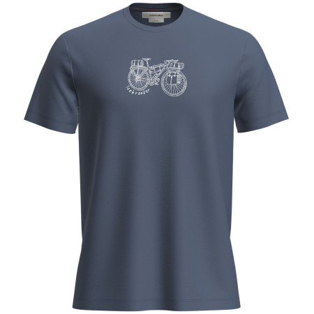 Herren-Funktionsshirt Icebreaker M Mer 150 Tech Lite SS Tee Adventure Rid blau Dawn