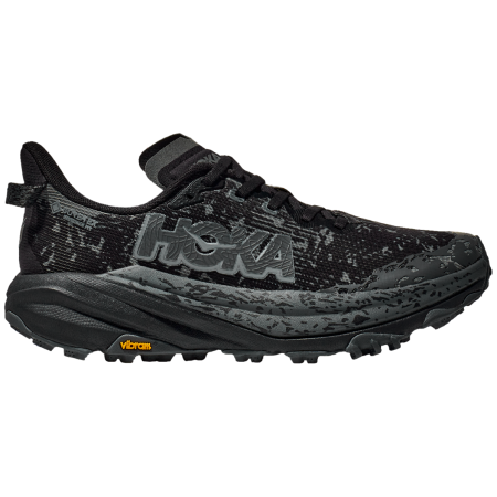 Damen Laufschuhe Hoka W Speedgoat 6 Gtx schwarz/grau Black / Outer Orbit