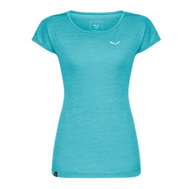 Damen-T-Shirt Salewa Puez Melange Dry W S/S Tee