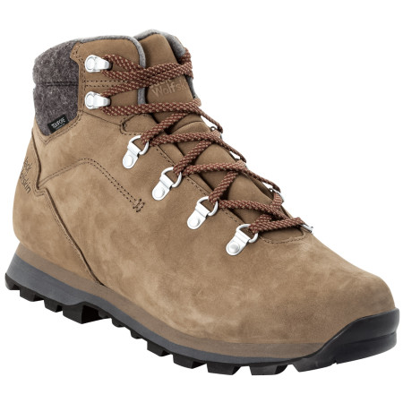 Pánské zimní boty Jack Wolfskin Thunder Bay Texapore Mid M beige light brown / light grey
