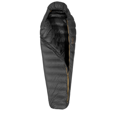 Daunenschlafsack Patizon R300 L (186-200 cm) schwarz All Black / Gold zipper