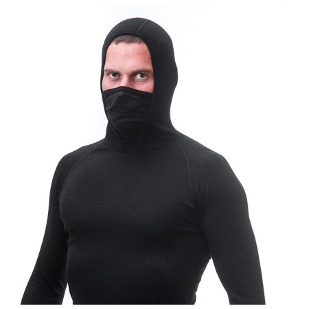 Herren-Funktionsshirt Sensor Merino DF mit Kapuze