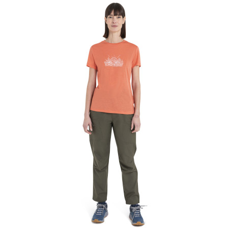Damen-Funktionsshirt Icebreaker Women Merino 150 Tech Lite III SS Tee IB Grown Naturally