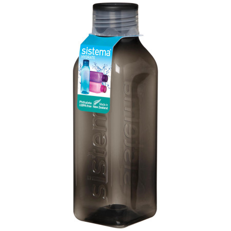 Flasche Sistema Square 725ml schwarz