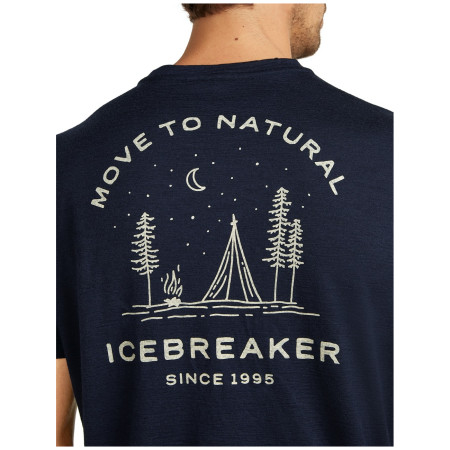 Herren-T-Shirt Icebreaker Men Merino 150 Tech Lite SS Tee Peaceful Pass