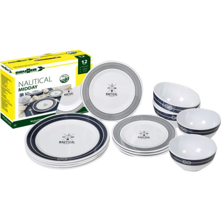 Geschirrset Brunner Midday Nautical
