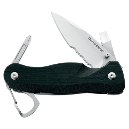 Klappmesser Leatherman Crater C33TX schwarz/silber