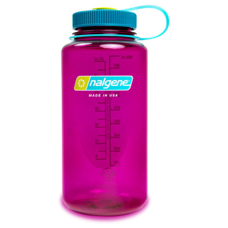 Flasche Nalgene Wide Mouth Sustain 1l himbeerfarbe Eggplant