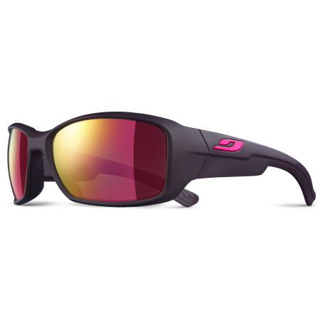 Sonnenbrille Julbo Whoops SP3 CF schwarz/rosa aubergine fonce/enjos rose