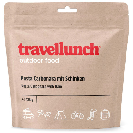 Trekkingnahrung Travellunch Spaghetti Carbonara mit Schinken 125 g