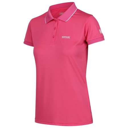 Damen-T-Shirt Regatta Womens Remex II rosa/weiß Flamingo Pink Solid