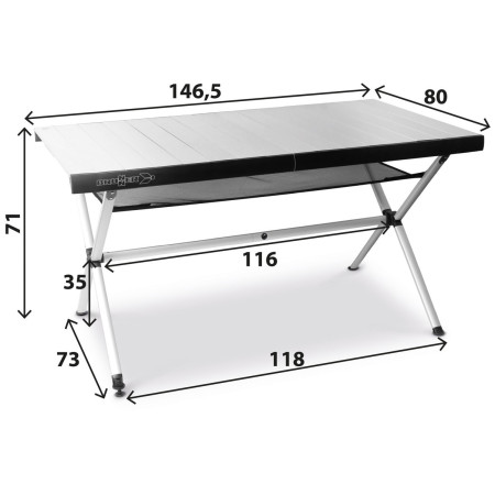 Campingtisch Brunner Accelerate Compack 6