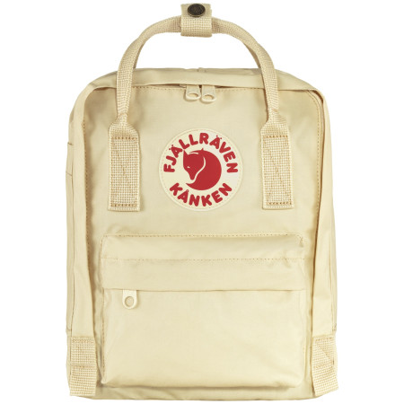 Rucksack Fjällräven Kanken Mini 7 weiß/rot Light Oak