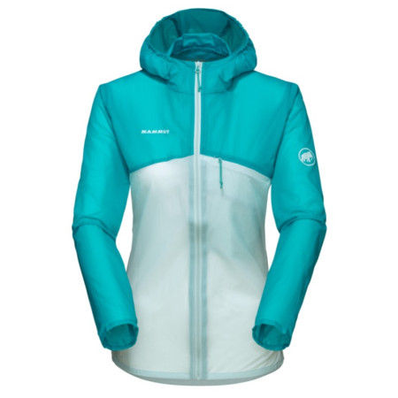 Damenjacke Mammut Convey WB Hooded Jacket Women hellblau DarkCeramicDarkFrosty