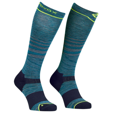 Herren Kniestrümpfe Ortovox Ski Tour Lt Comp Long Socks M blau petrol blue blend