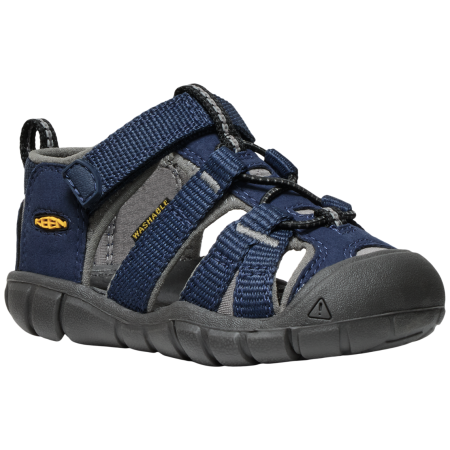 Kindersandalen Keen Seacamp II CNX INF dunkelblau/weiß naval academy/drizzle