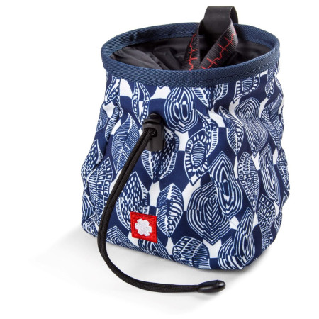 Kreidebeutel Ocún Lucky + Belt blau/weiß AbstraBlue