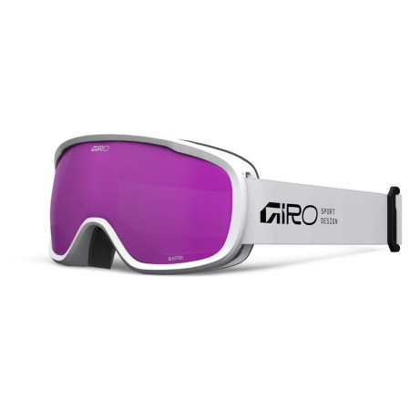 Skibrille Giro Buster White Stacked-Amber Pink weiß White Stacked-Amber Pink