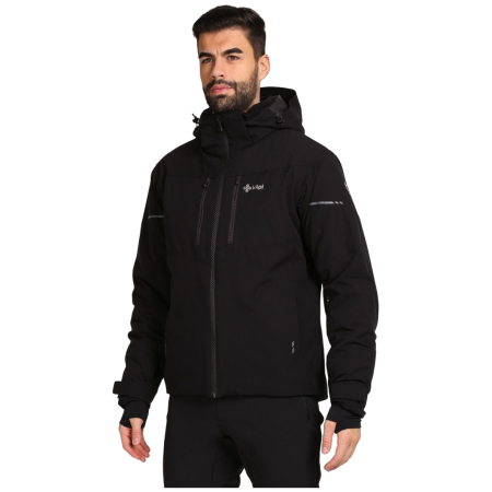 Herrenjacke Kilpi Tonnsi-M schwarz blk